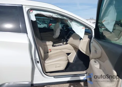 2019 Nissan Murano Sl z USA, uszkodzony, nr VIN 5N1AZ2MJ9KN159853